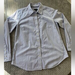talbots long sleeve button up shirt Blouse Size S